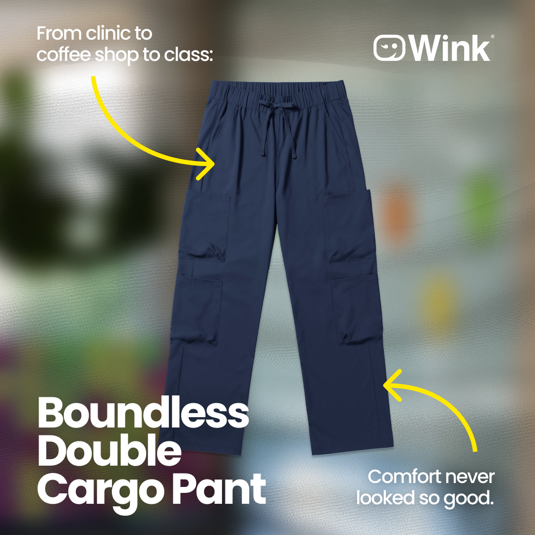 Wink Scrubs Facebook ad