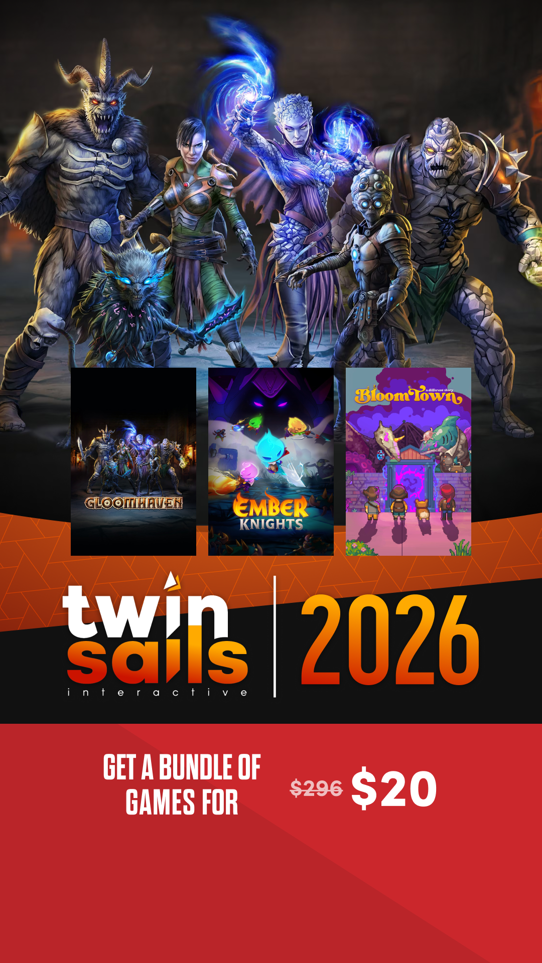 Humble Bundle Facebook ad