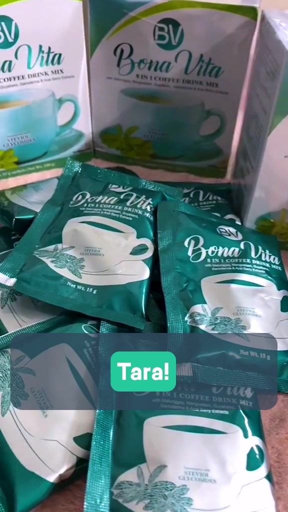 Bona Vita Worldwide Facebook ad: Healthy Coffee That Feels Good All Day