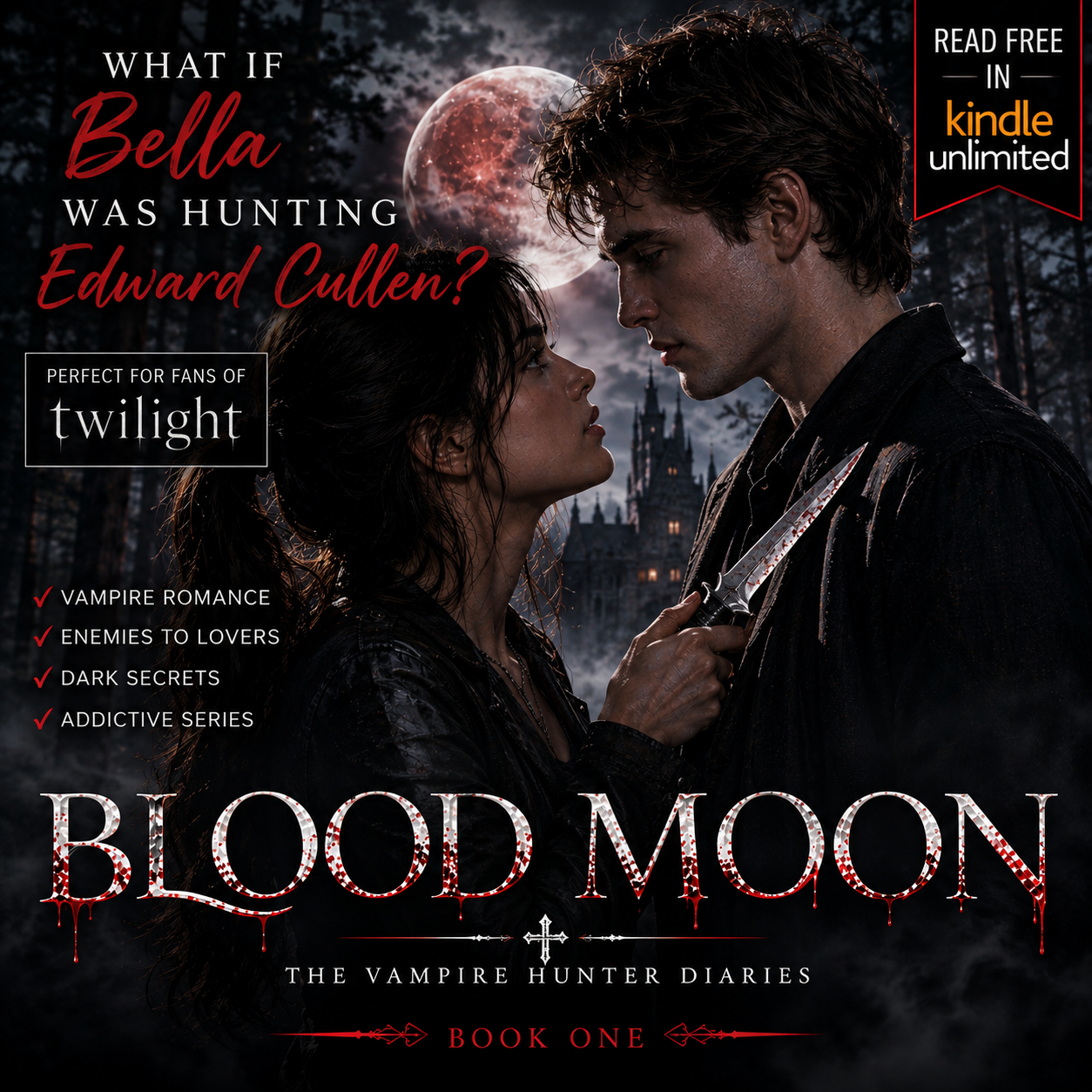 David Clark - Author Facebook ad: Twilight, but darker!