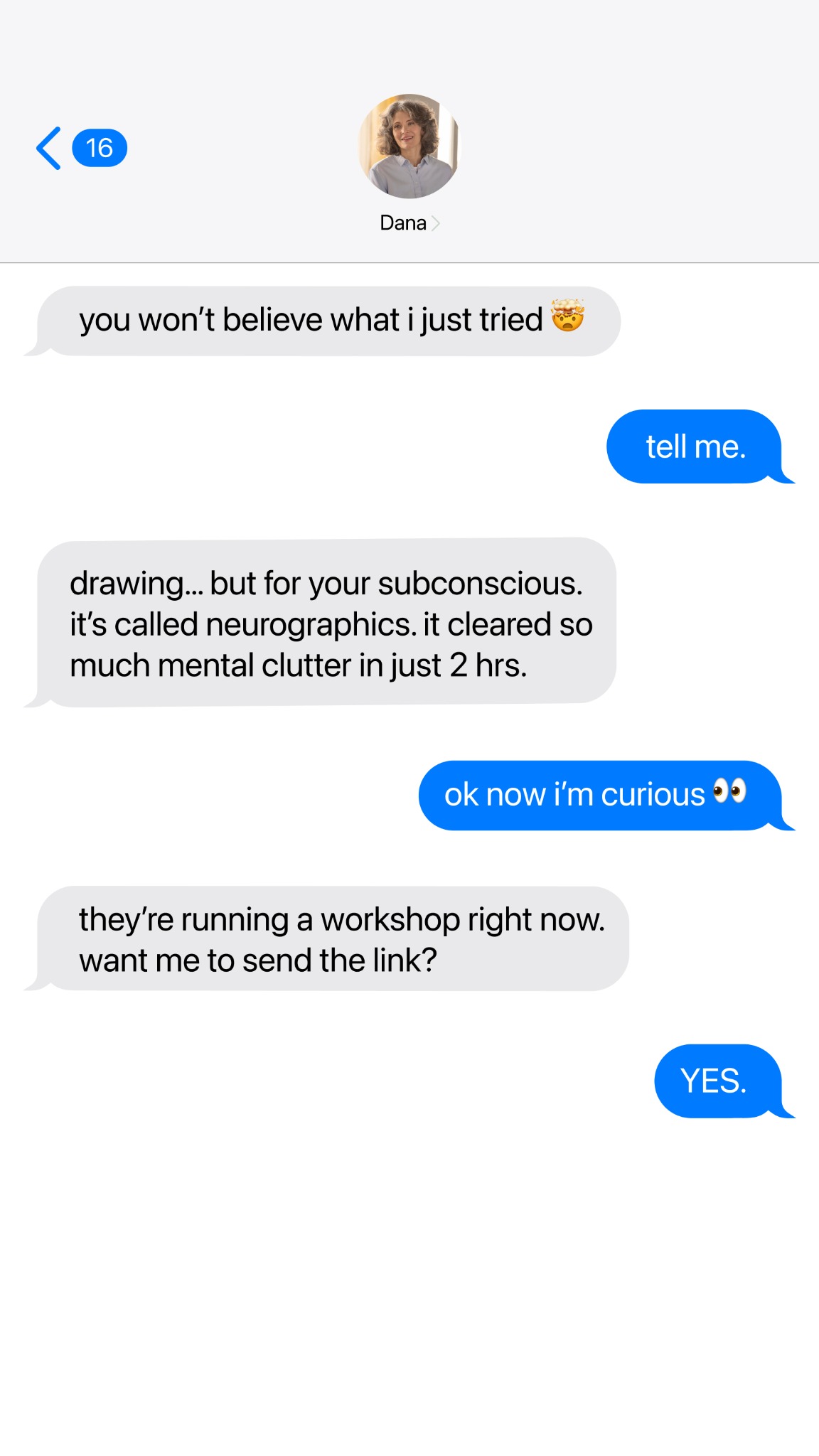 Mindful Line Facebook ad
