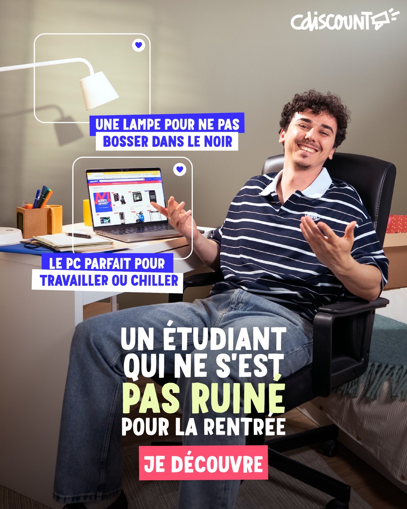 Cdiscount Facebook ad
