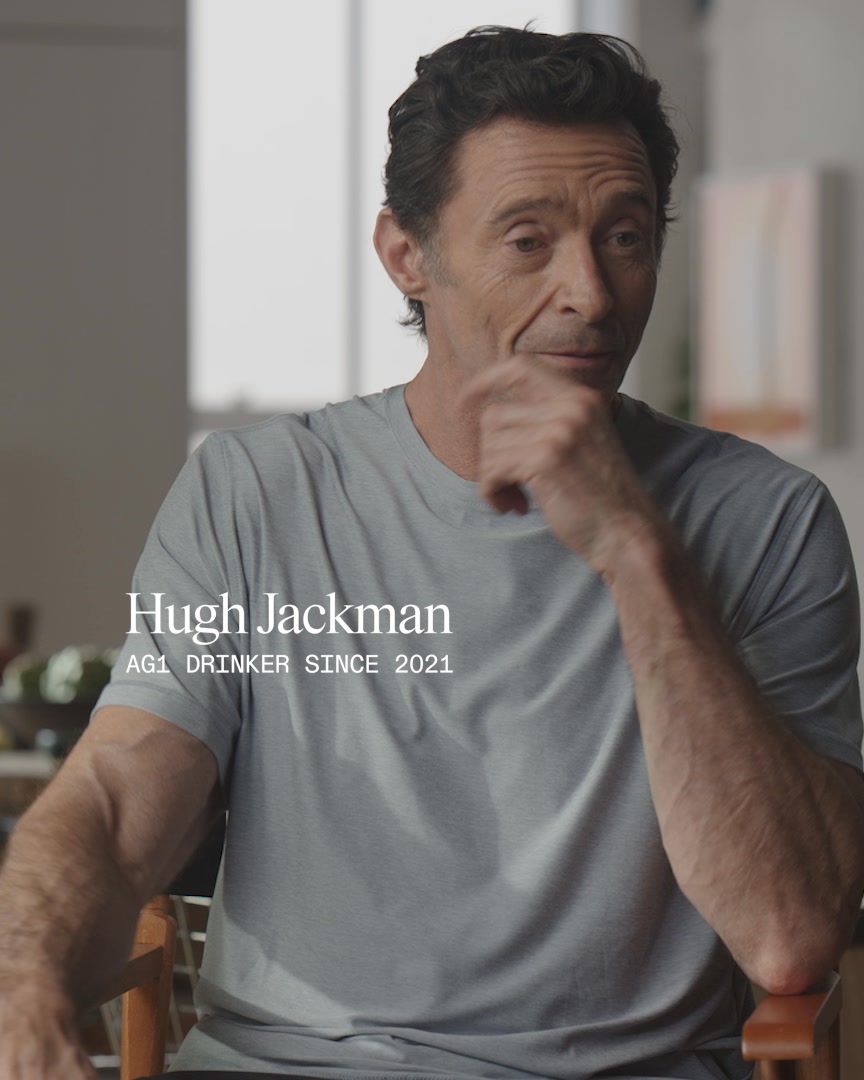 AG1 by Athletic Greens Facebook ad: Hugh-Approved Daily Health
