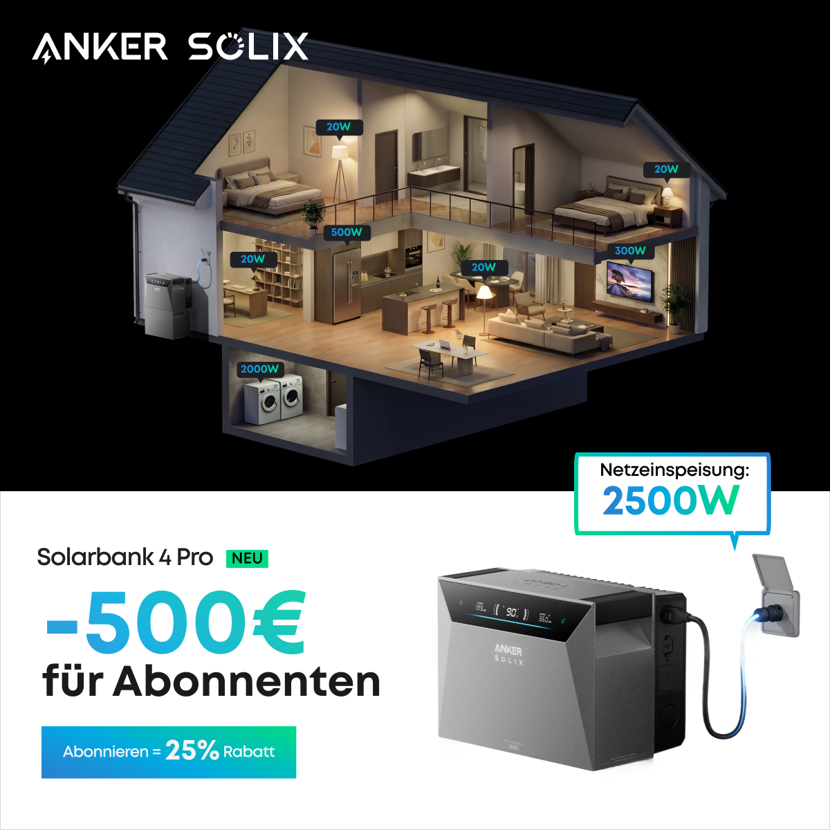 Anker SOLIX Facebook ad
