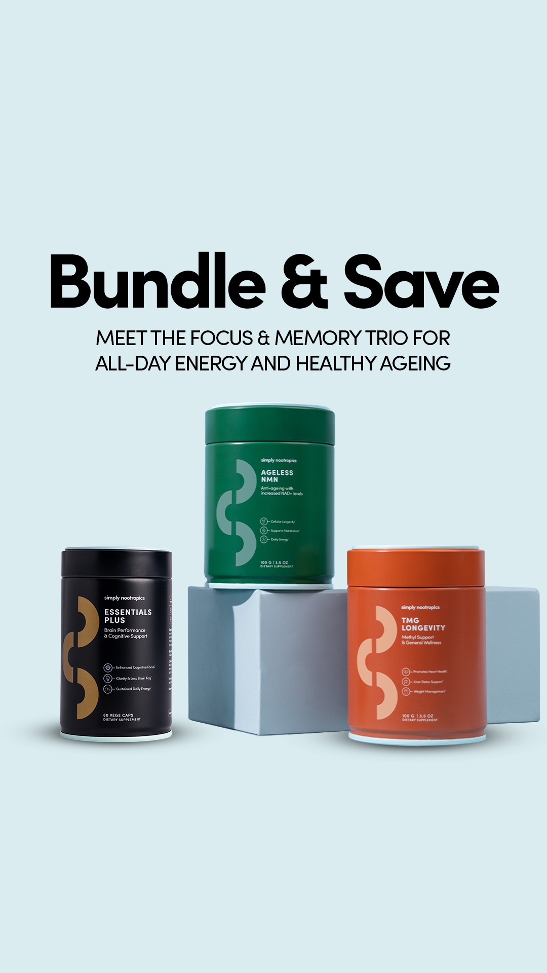 Simply Nootropics Facebook ad