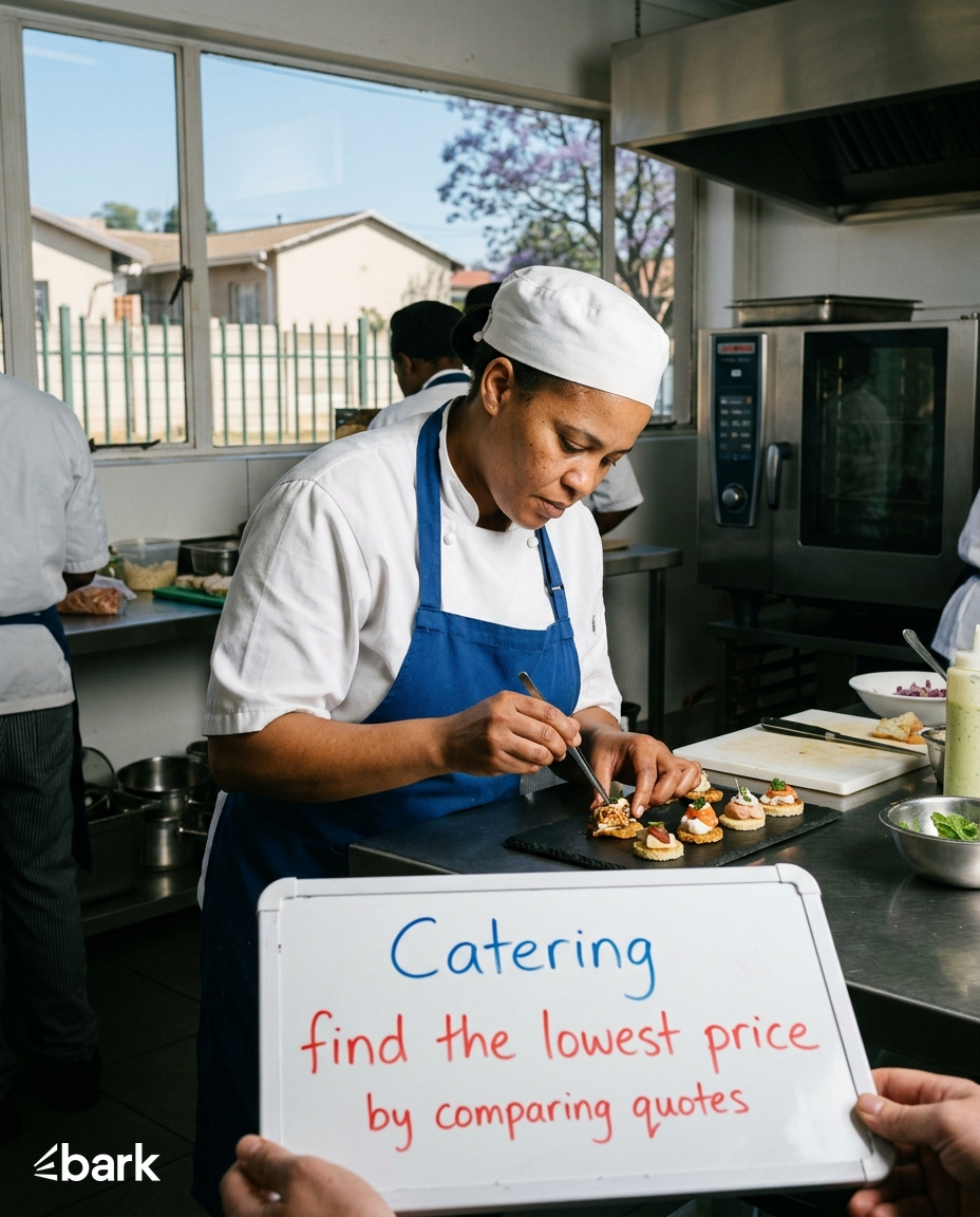 Bark.com Facebook ad: Caterers Near You