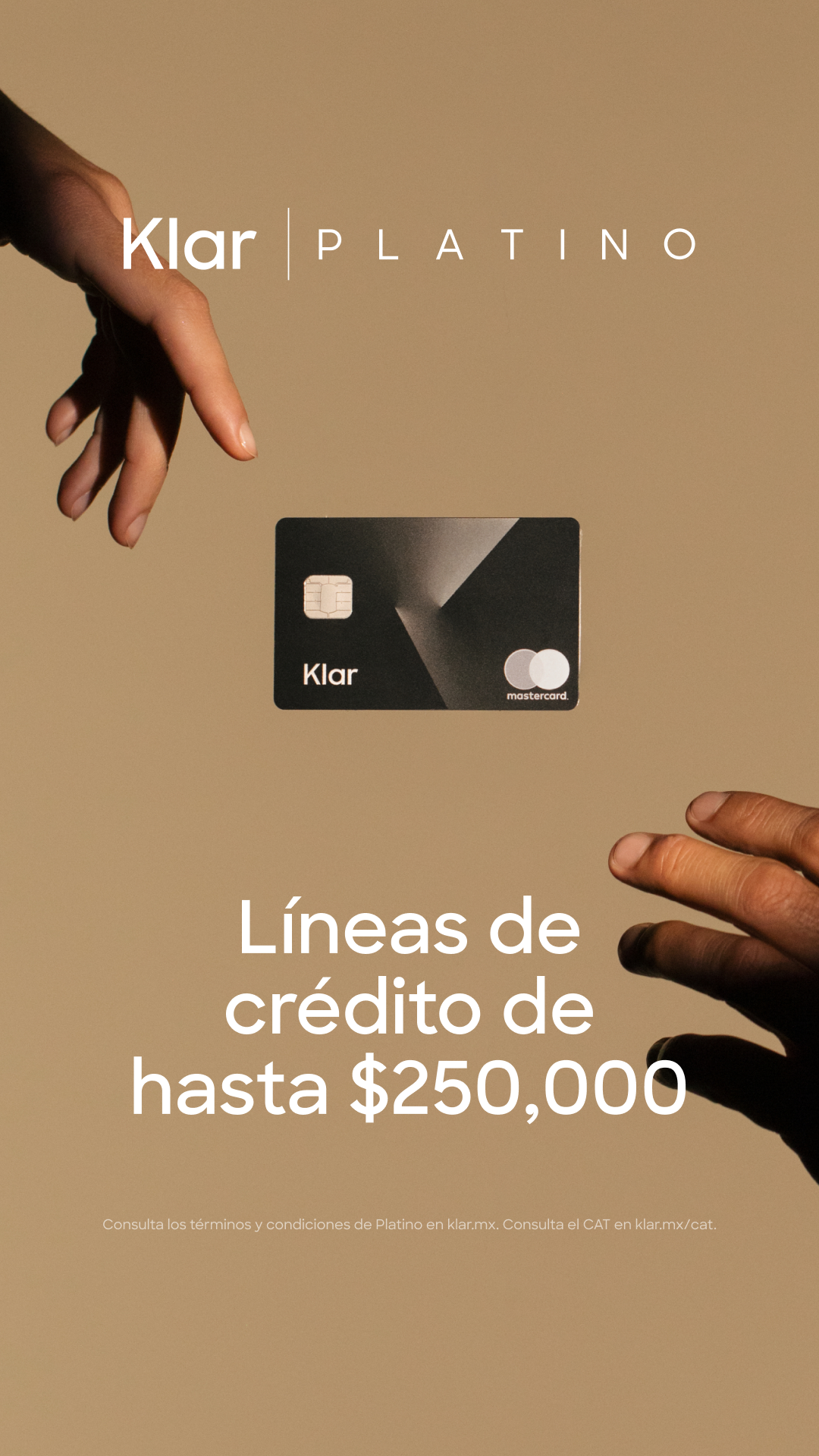 Klar Platino Facebook ad