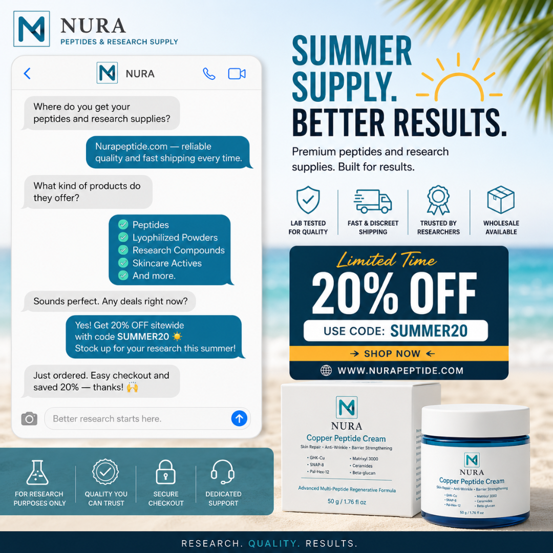 Nura Research Co Facebook ad
