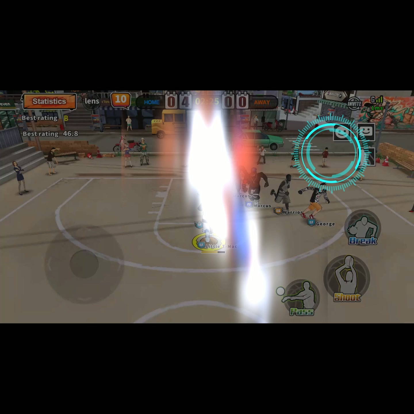 Freestyle Dunker-GTO Facebook ad: Street basketball game