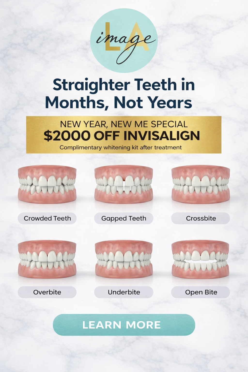 Image La Dental+Photo Studio Facebook ad: Claim your $2,000 OFF Invisalign (9 Spots left)