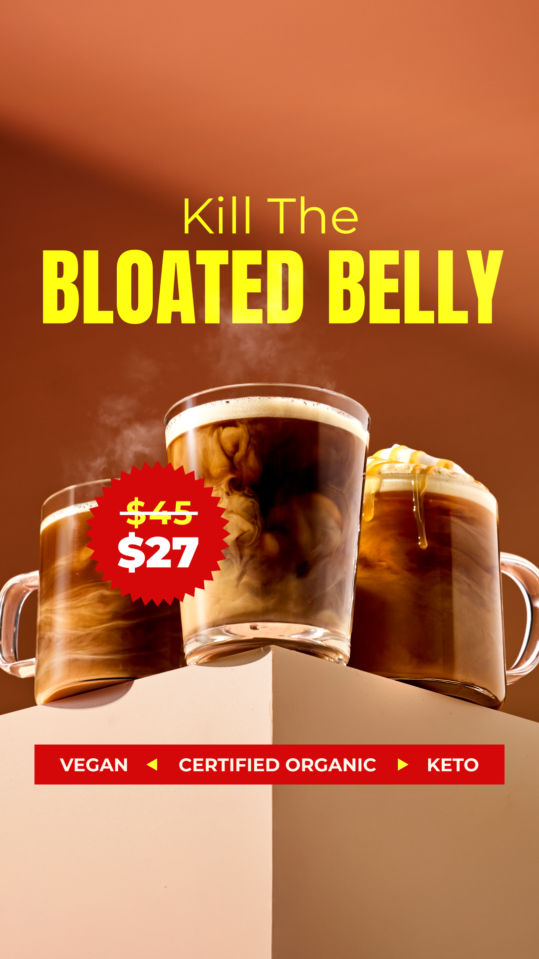 RYZE Superfoods Facebook ad