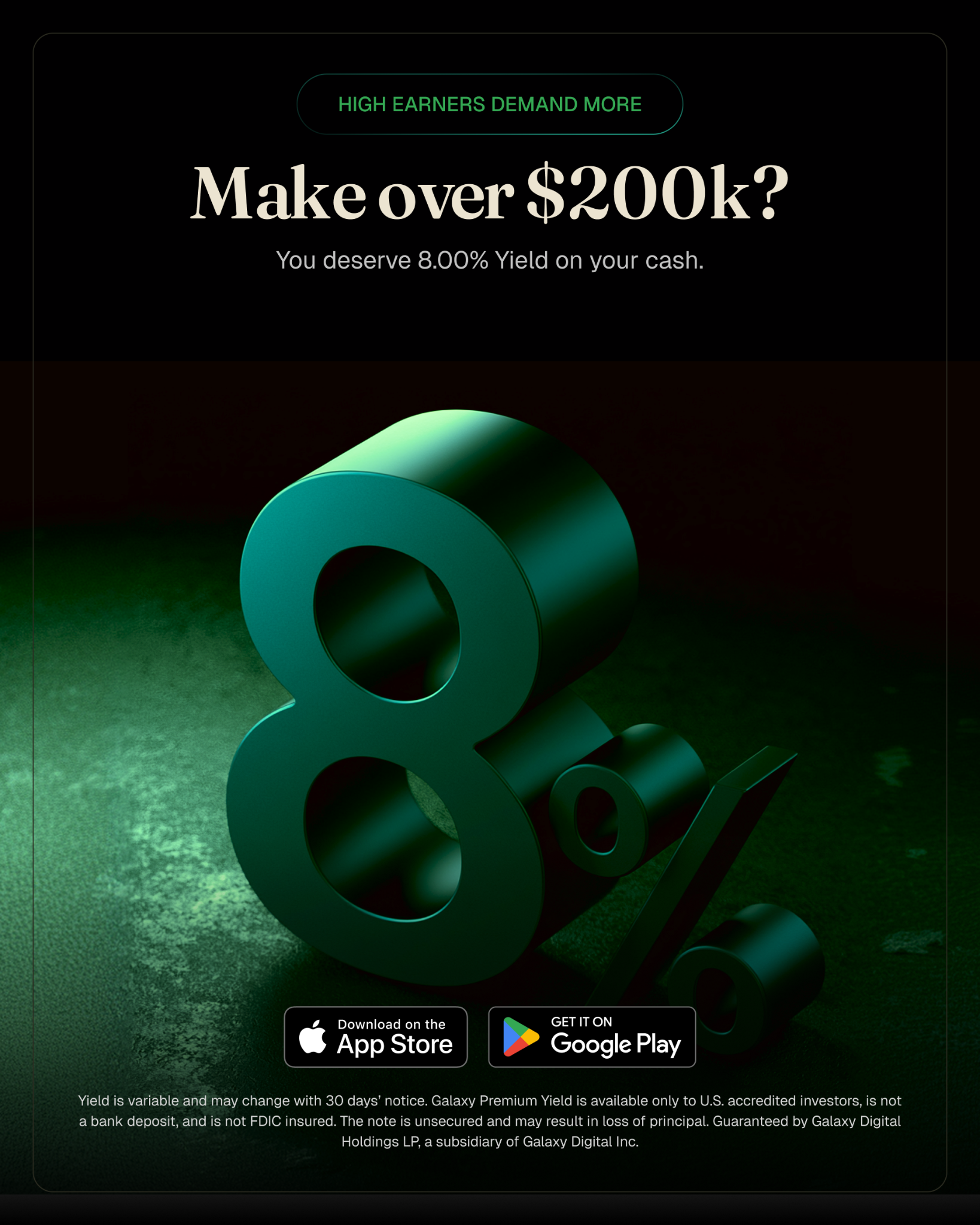 GalaxyOne Facebook ad