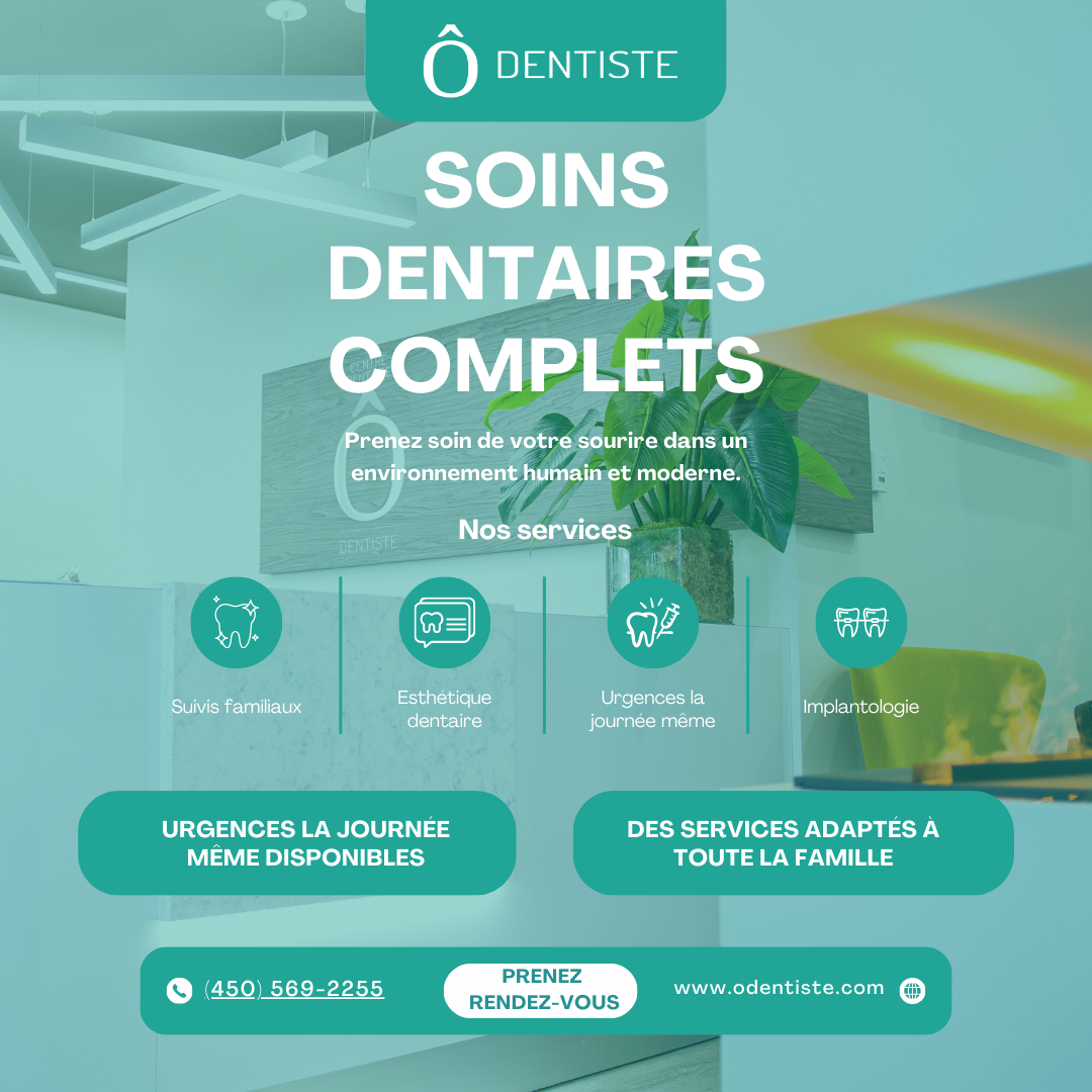 Centre Dentaire Ô Dentiste Facebook ad
