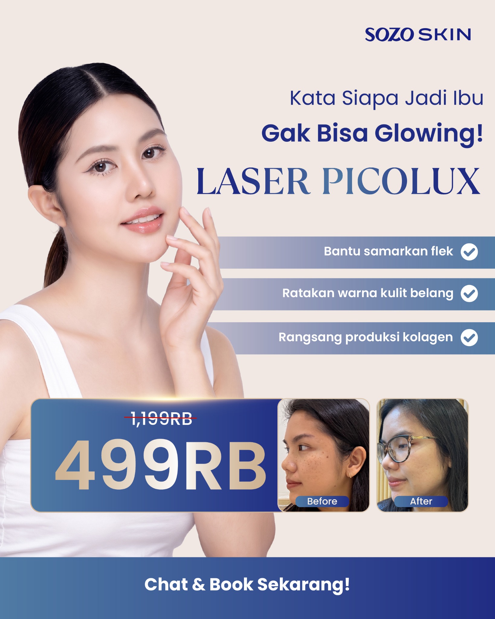 Sozo Skin Clinic Facebook ad