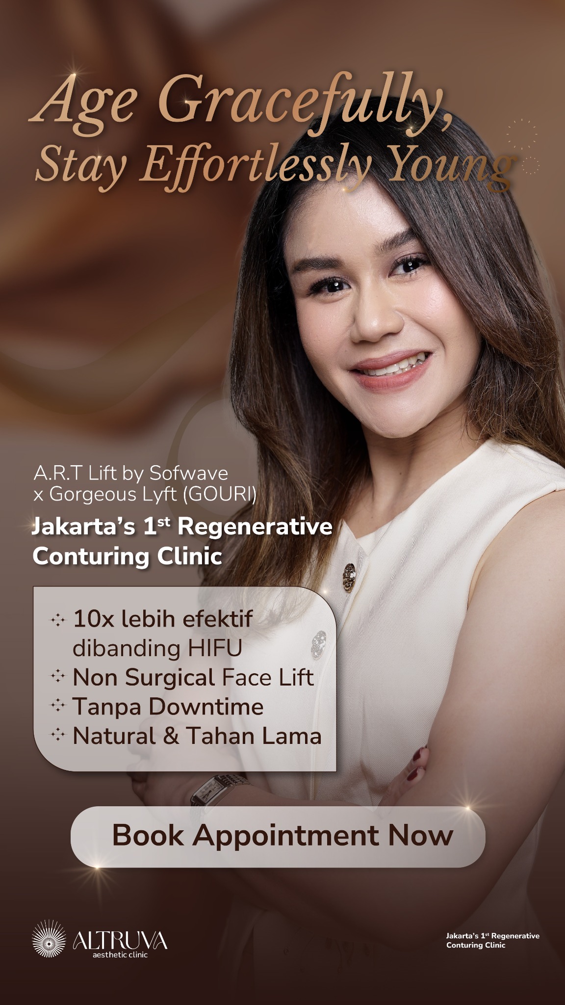 Altruva Clinic Facebook ad from May 10, 2026