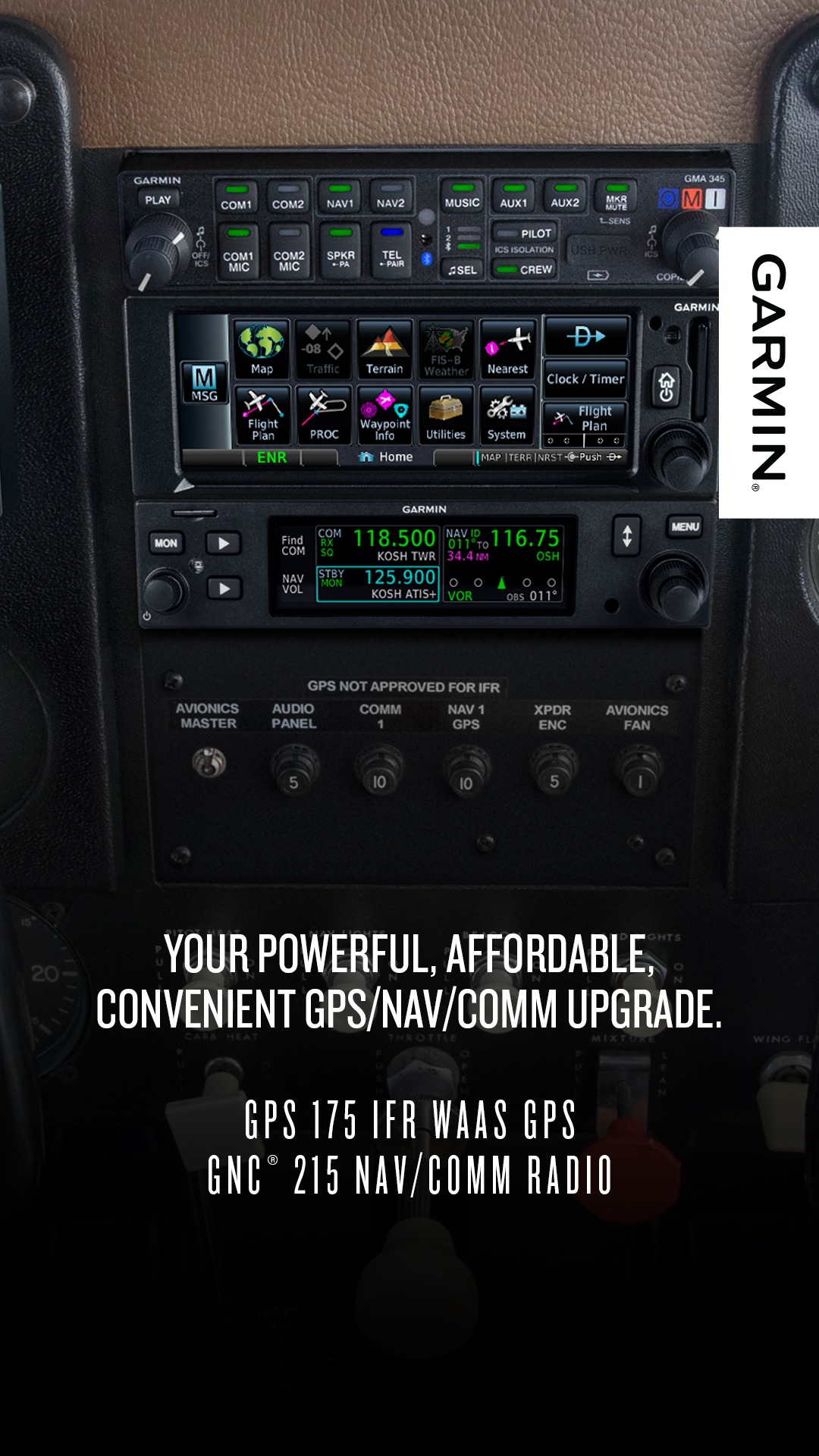 Garmin Aviation Facebook ad