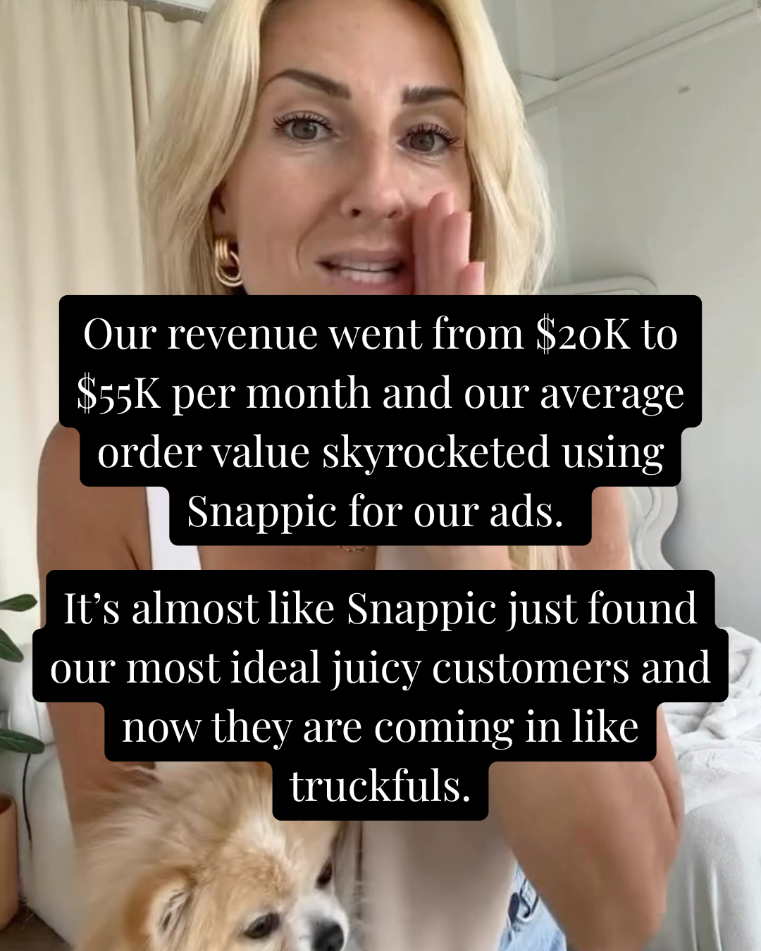 Snappic E-com Growth Facebook ad
