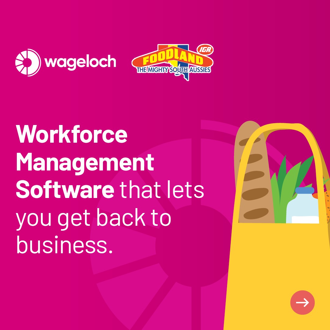 Wageloch Facebook ad: When you have a busy store to run…