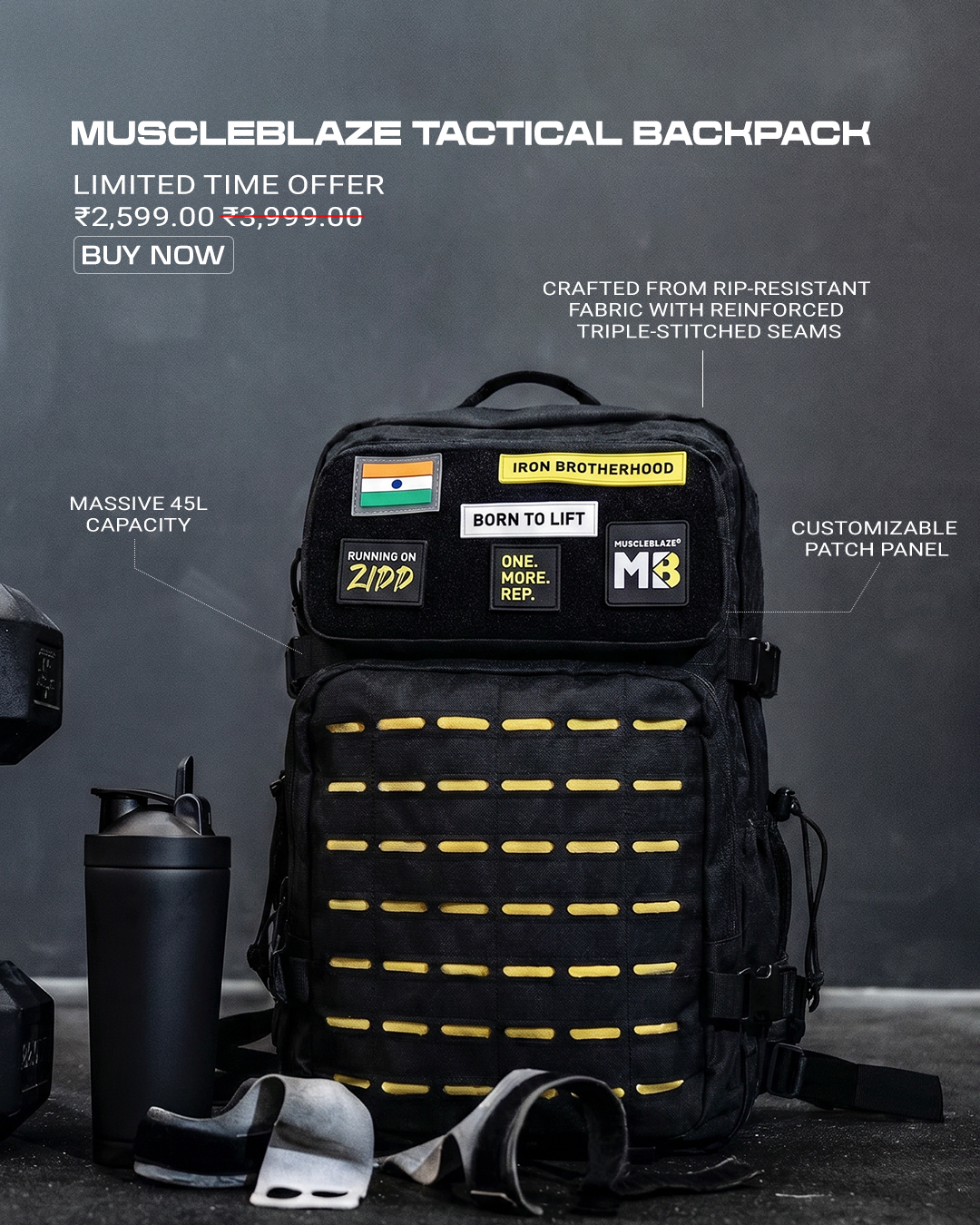 Muscleblaze.Lifestyle Facebook ad