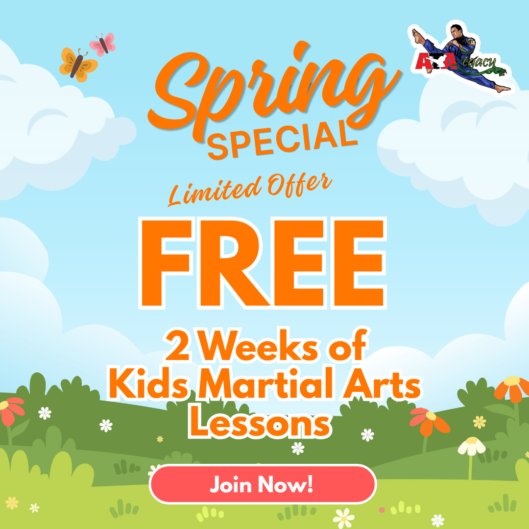 ATA Legacy Martial Arts Hillsborough, NJ Facebook ad: Try Kids Martial Arts for FREE!