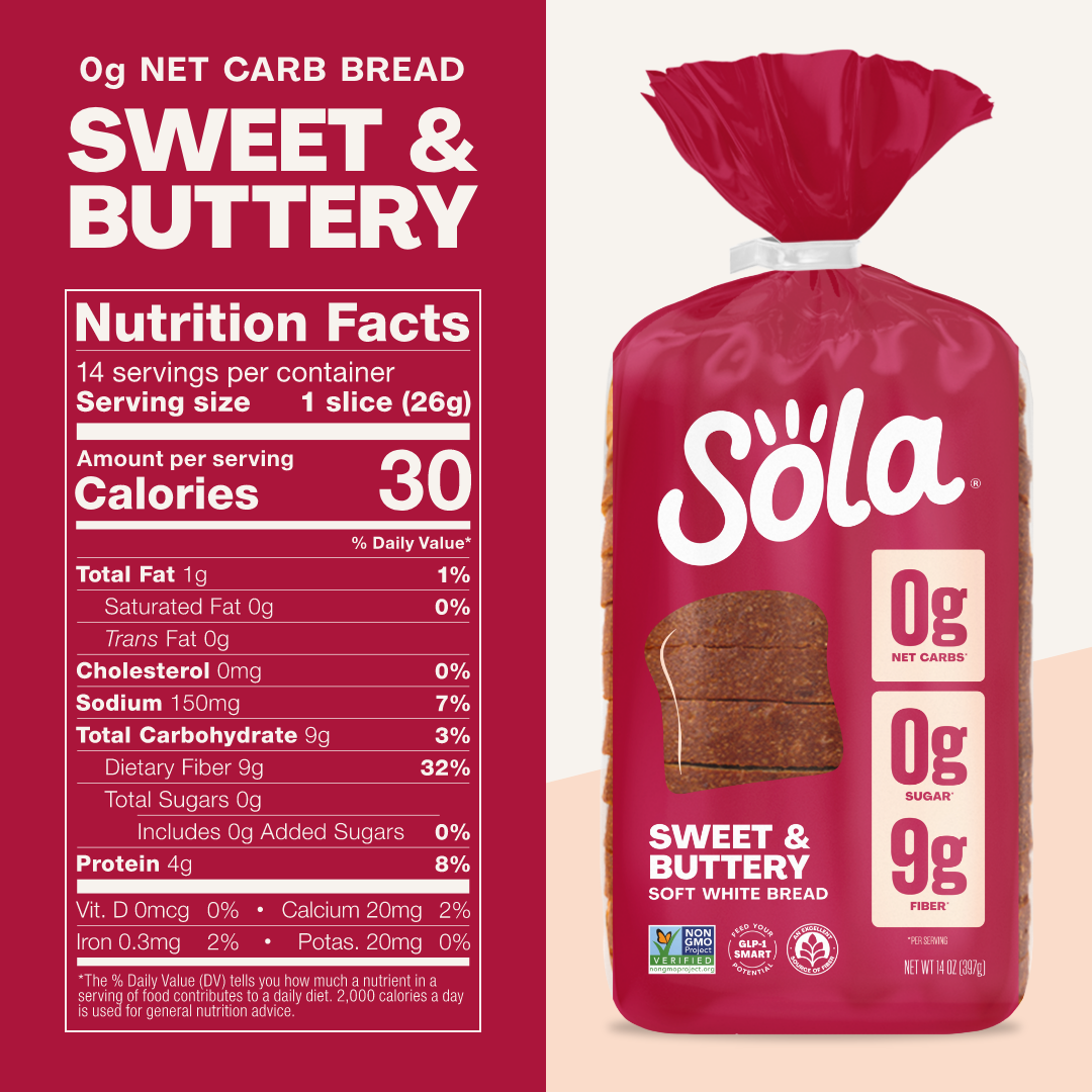The Sola Company Facebook ad: #1 Low Carb Brand