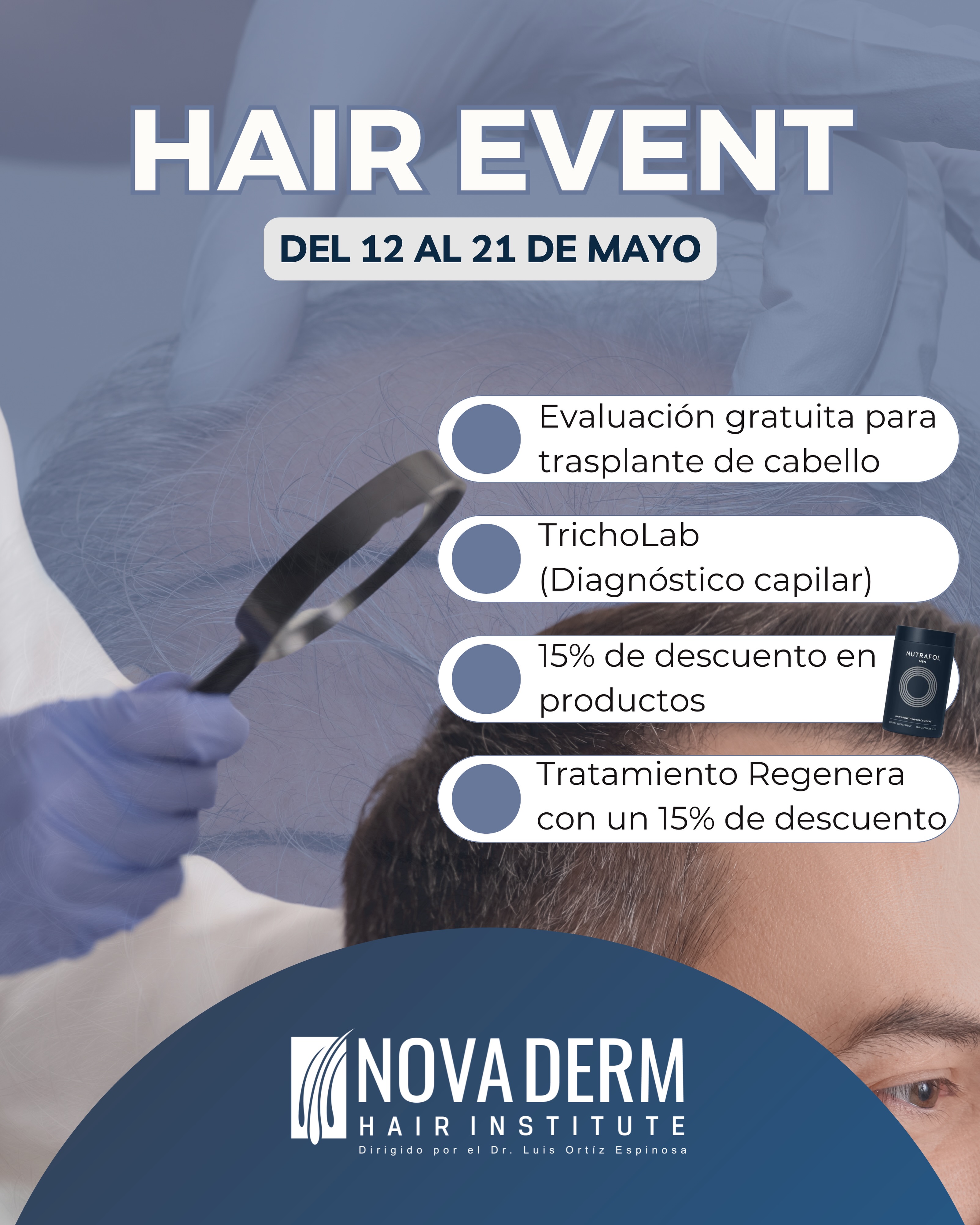 Nova Derm Hair Institute Facebook ad
