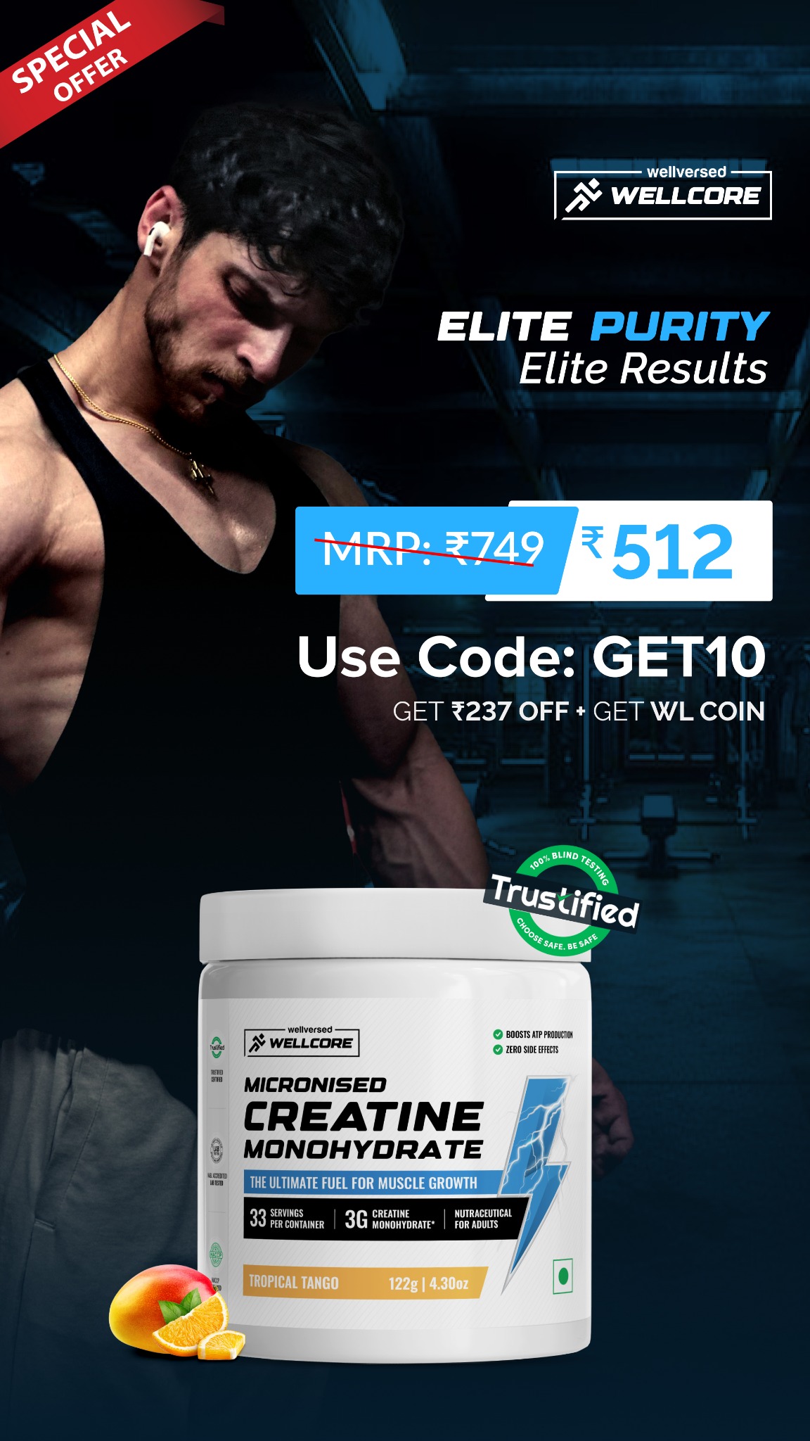Wellcore - Wellversed Brand Facebook ad