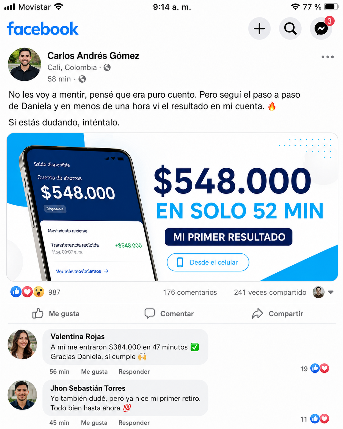 Richard Ray Moore Facebook ad: Mapa Sereno Colombia | Comunidad educativa de organización…