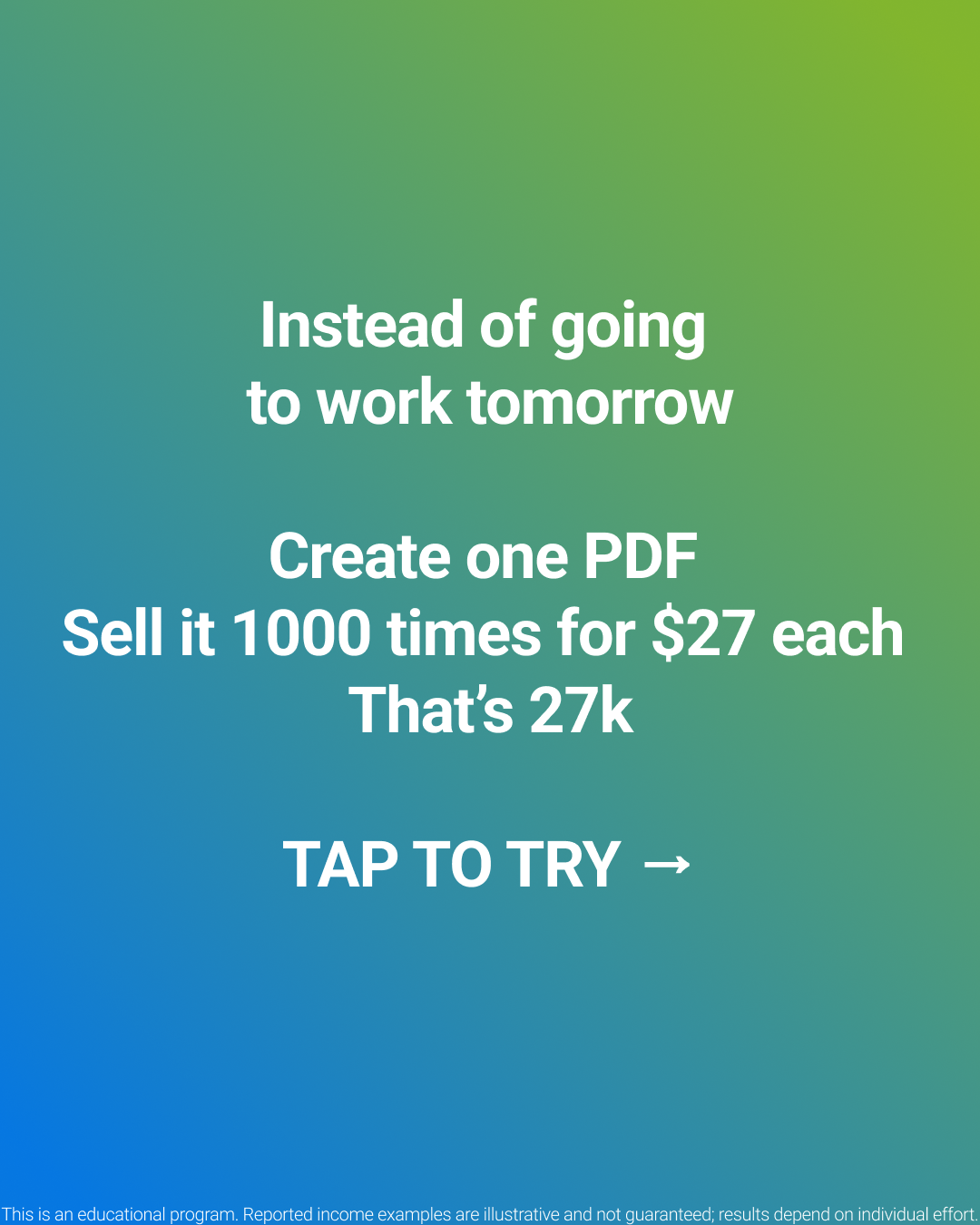 Alex Rivers Facebook ad: Start now and master AI tools