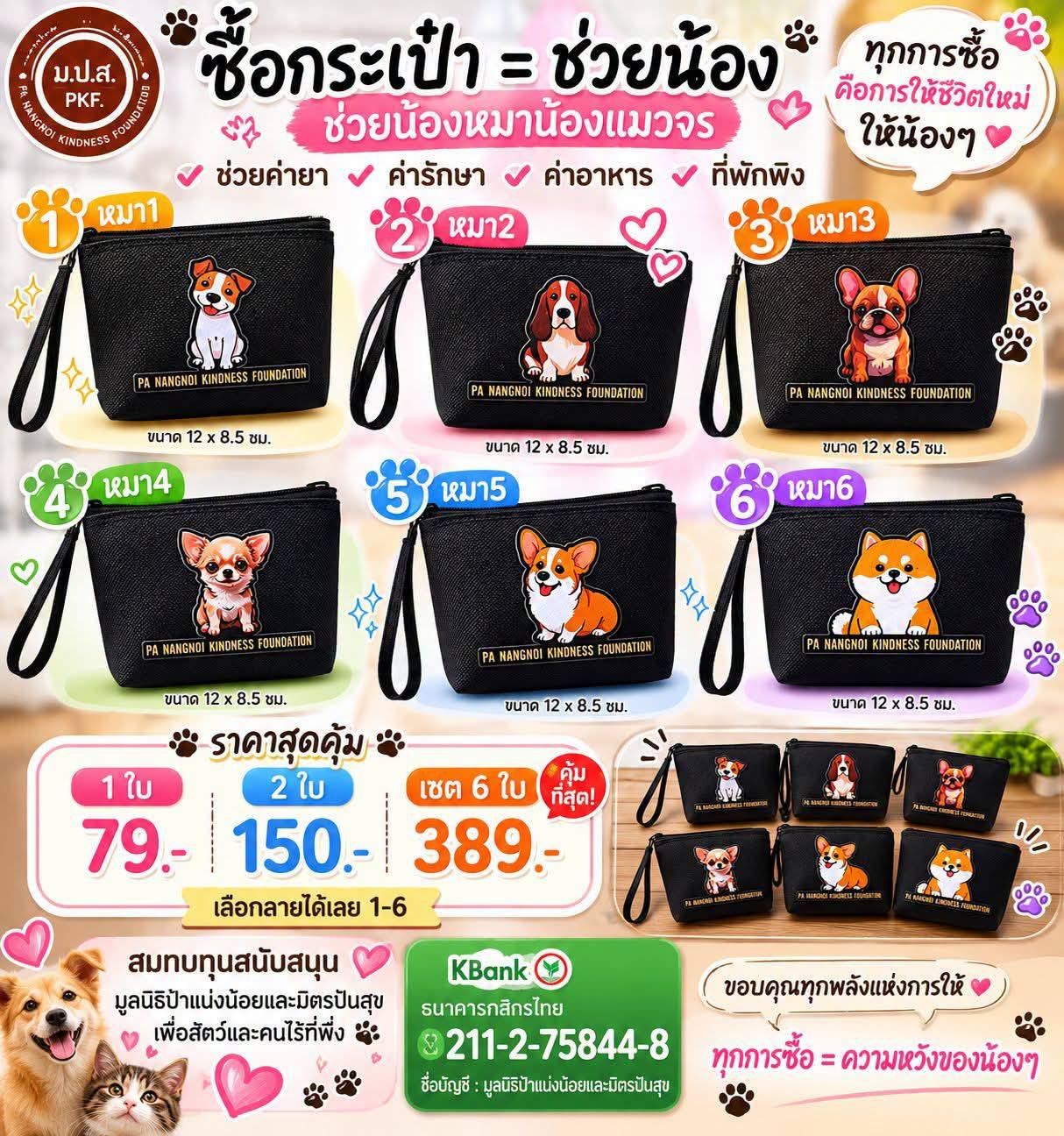 มูลนิธิป้าแน่งน้อยและมิตรปันสุข Facebook ad