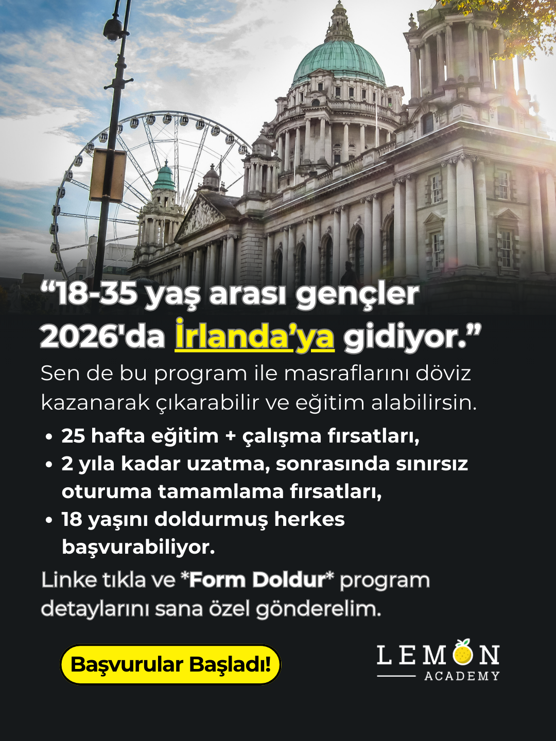 Lemon Academy Yurtdışı Eğitim Danışmanlığı Facebook ad