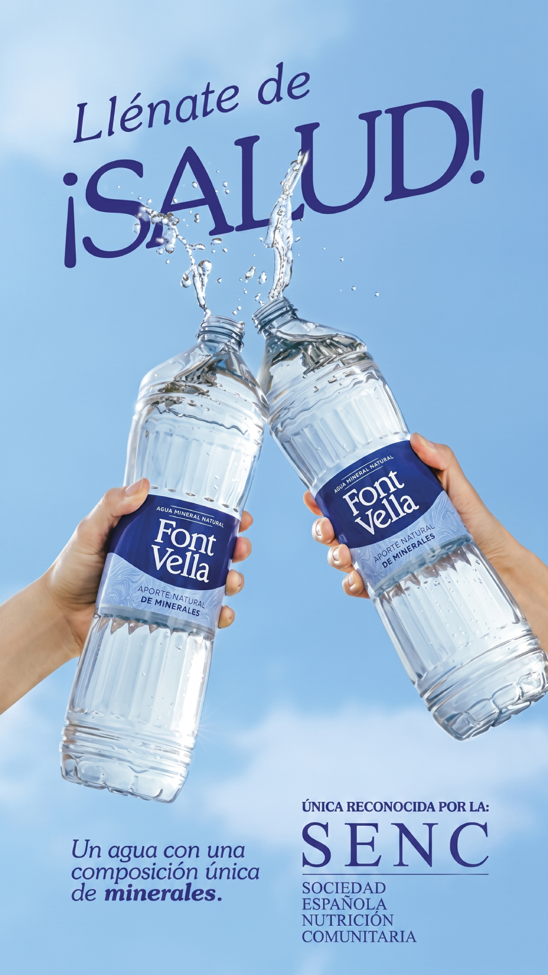 Font Vella Facebook ad: Brindando por todo aquello que nos llena de…