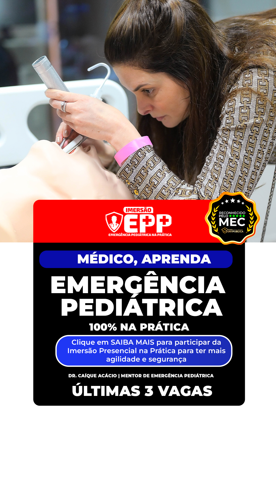 Dr. Caíque Acácio Facebook ad