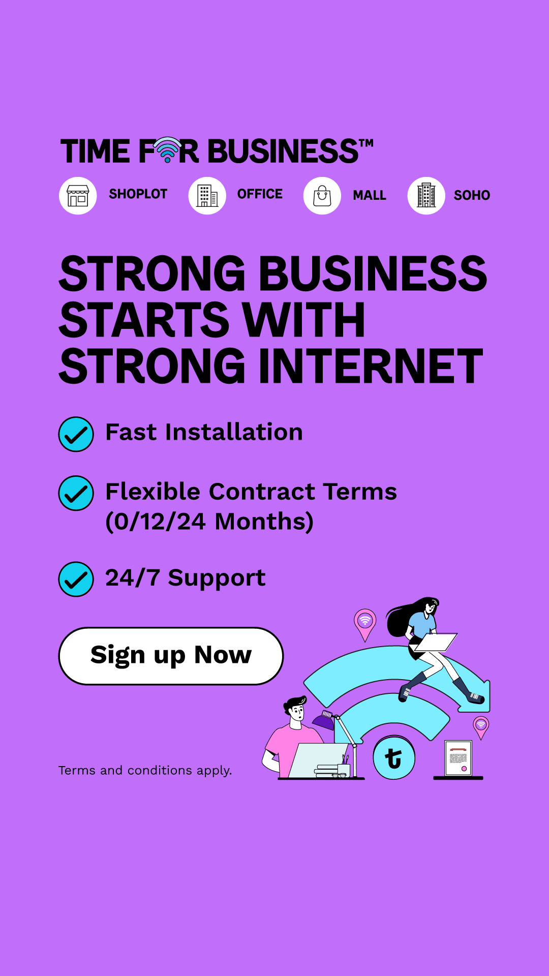 Time Internet Facebook ad