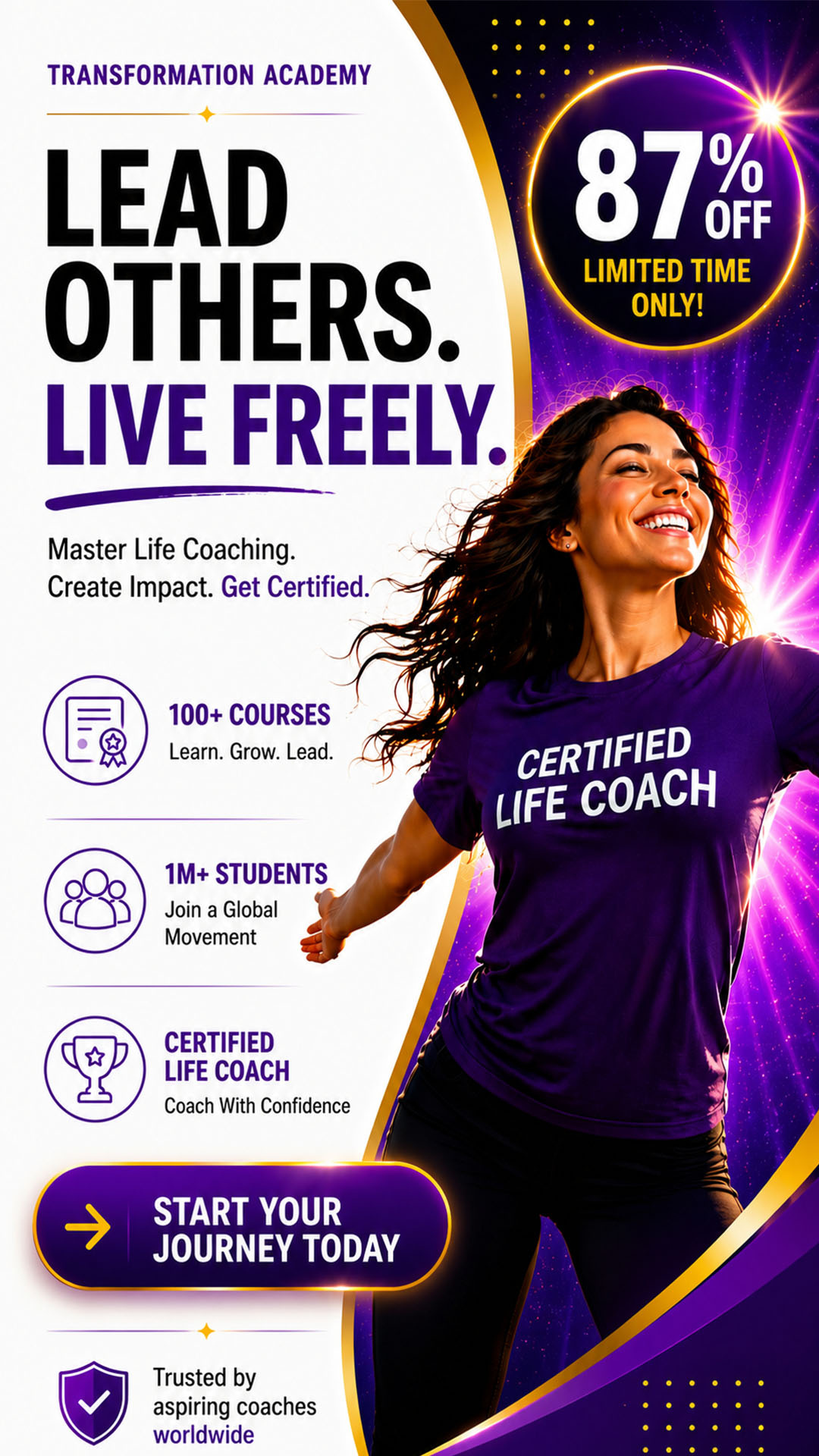 Transformation Academy Facebook ad
