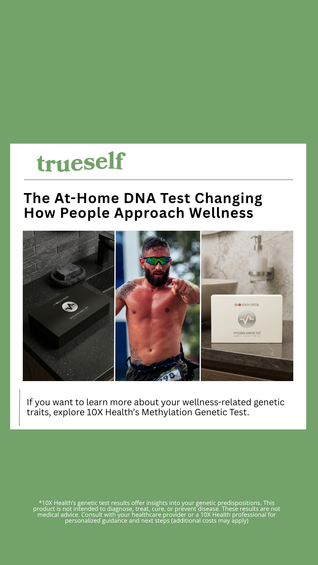 trueself Facebook ad