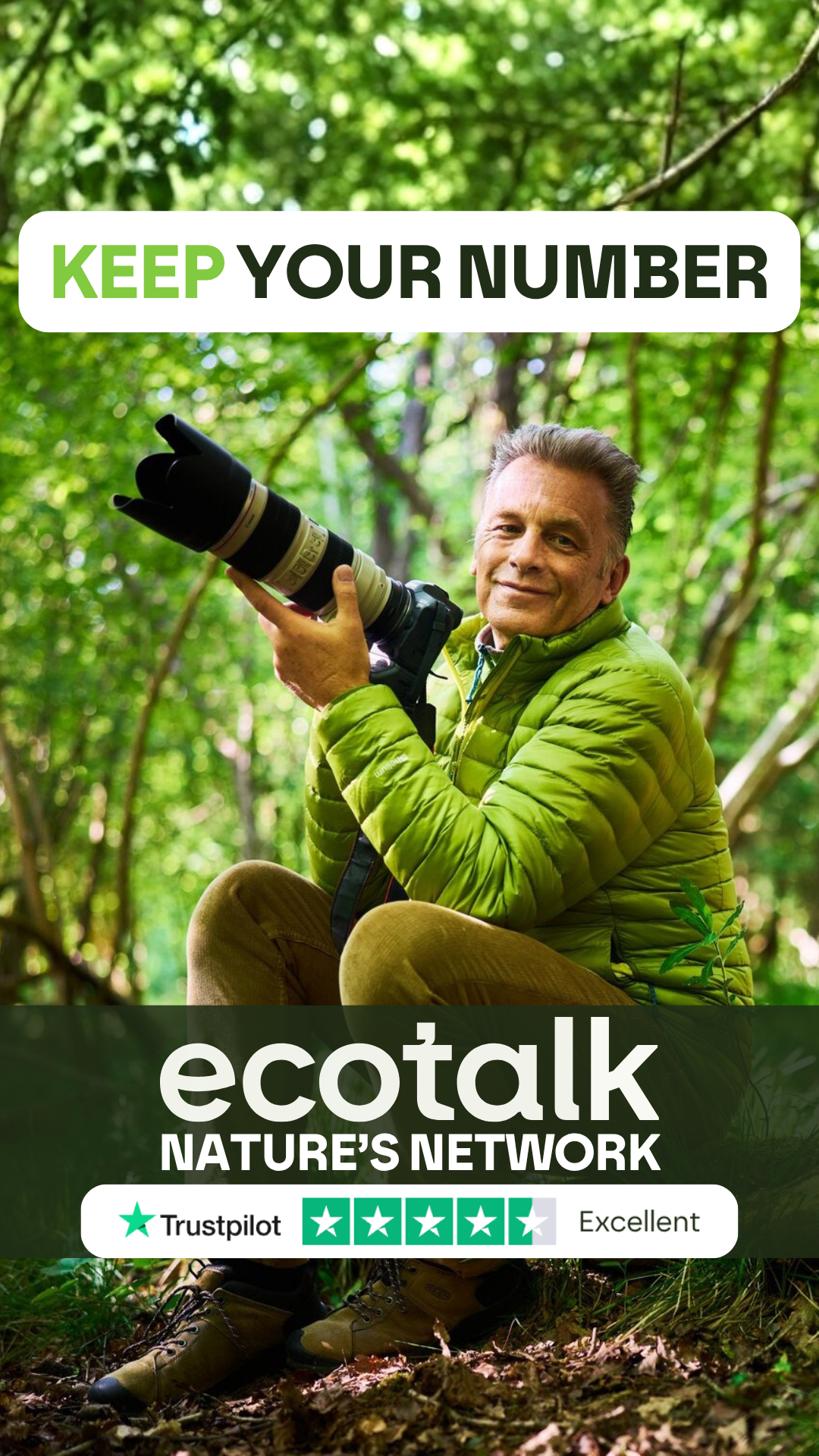Ecotalk Facebook ad