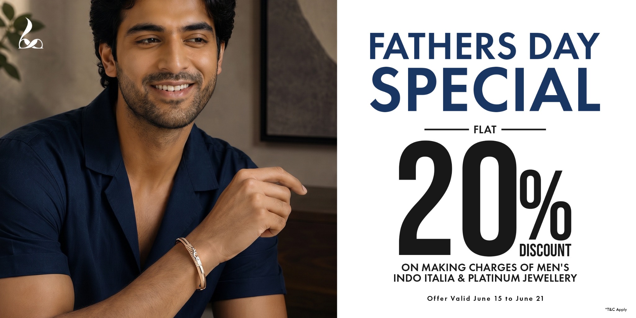 Kalamandir Jewellers Facebook ad: A father's love is silent, selfless, and priceless, yet it…