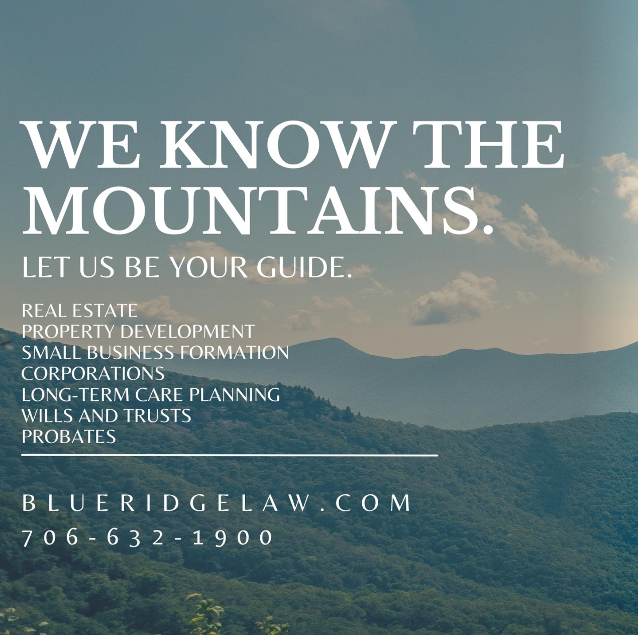 Blue Ridge Law Facebook ad