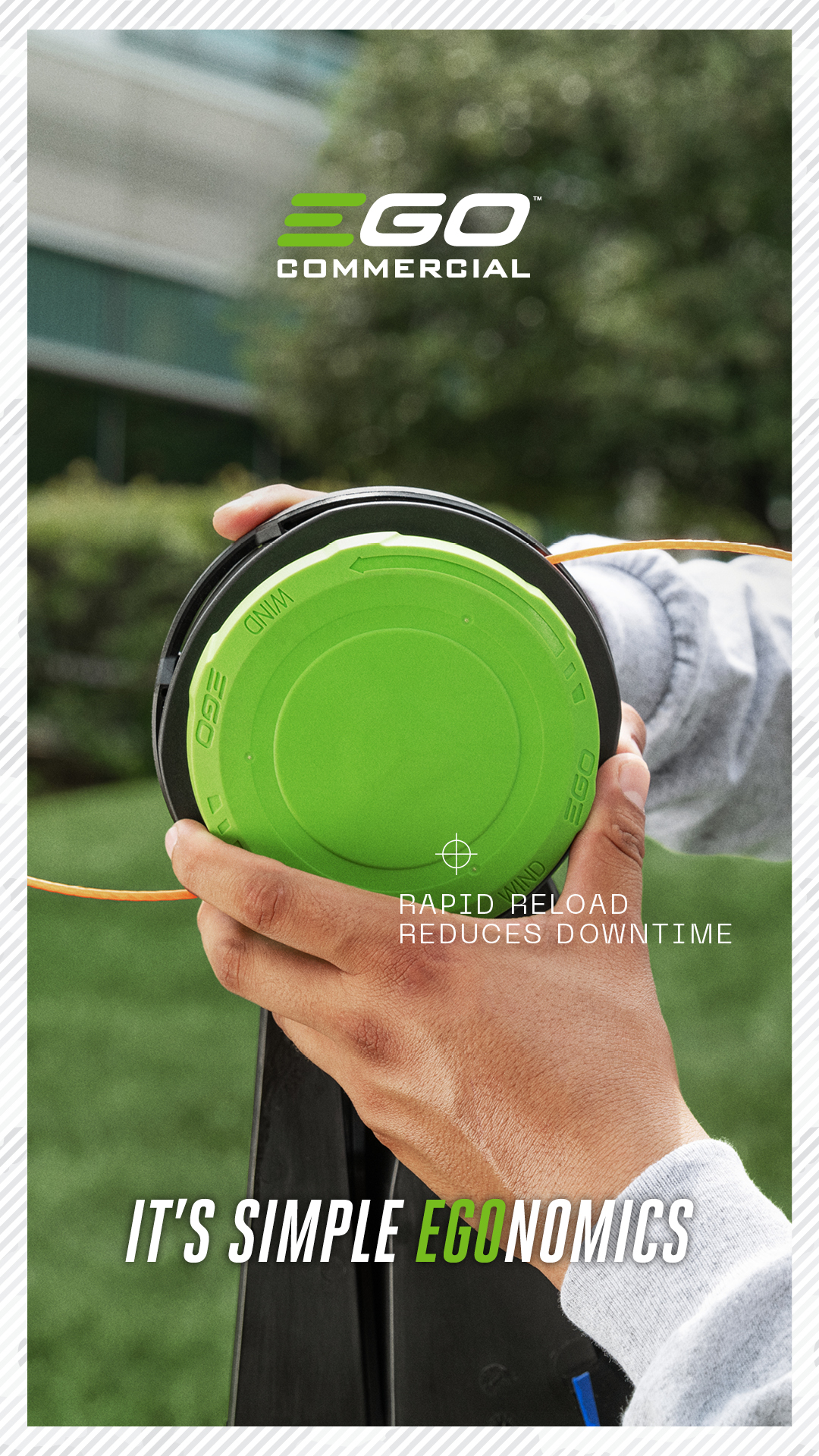 EGO Power Plus Facebook ad