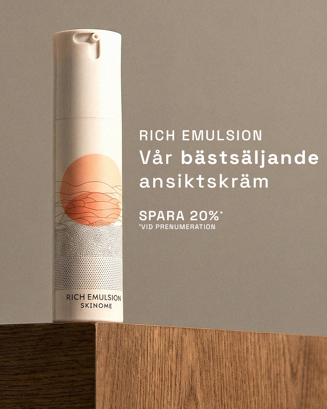 Skinome Facebook ad