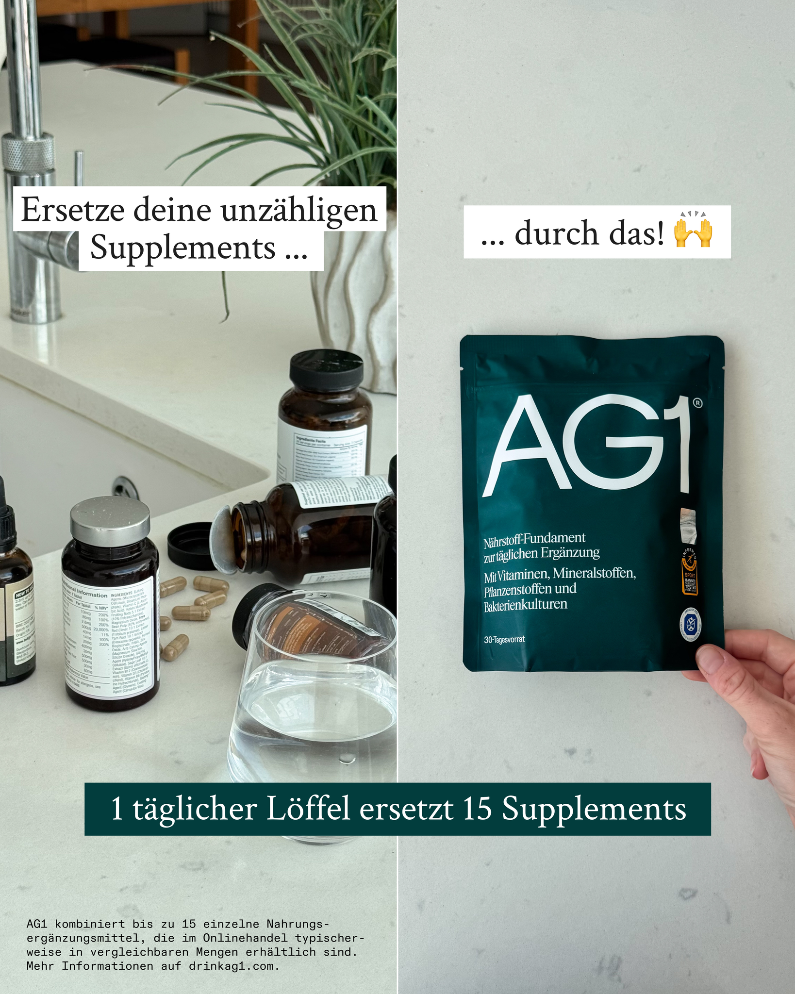 AG1 Deutschland Facebook ad