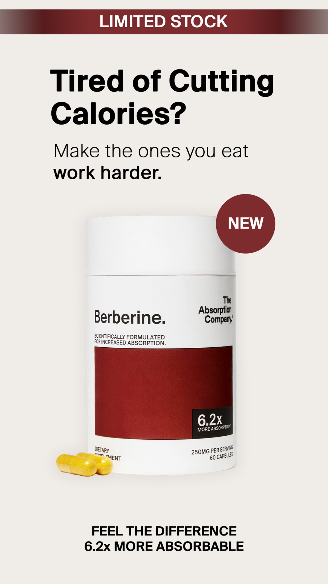 The Absorption Company Facebook ad