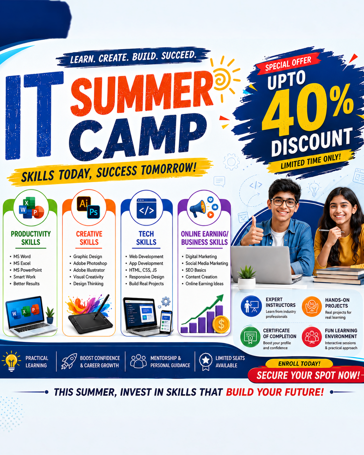 Graphic Design Training Facebook ad