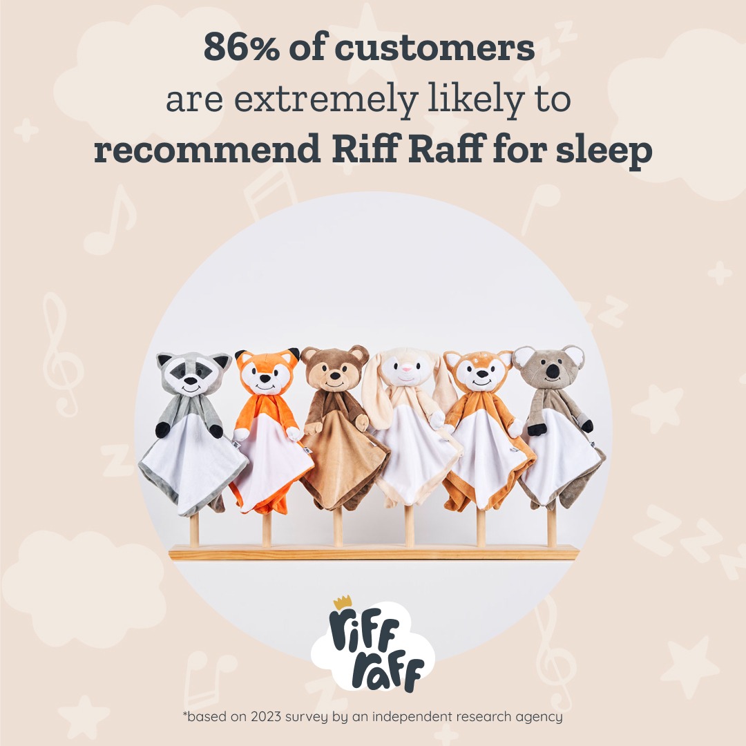 RIFF RAFF SLEEP TOYS Facebook ad