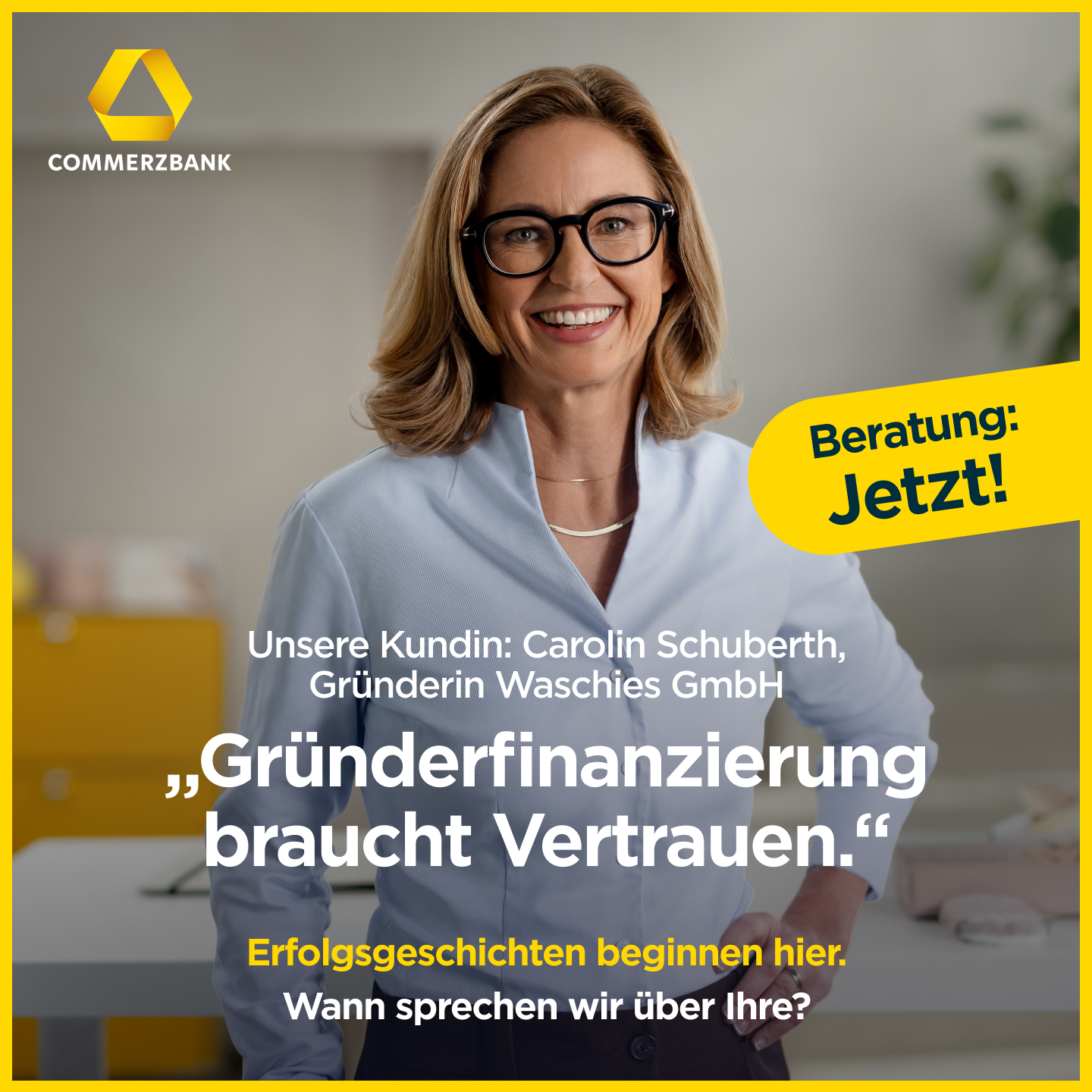 Commerzbank Facebook ad