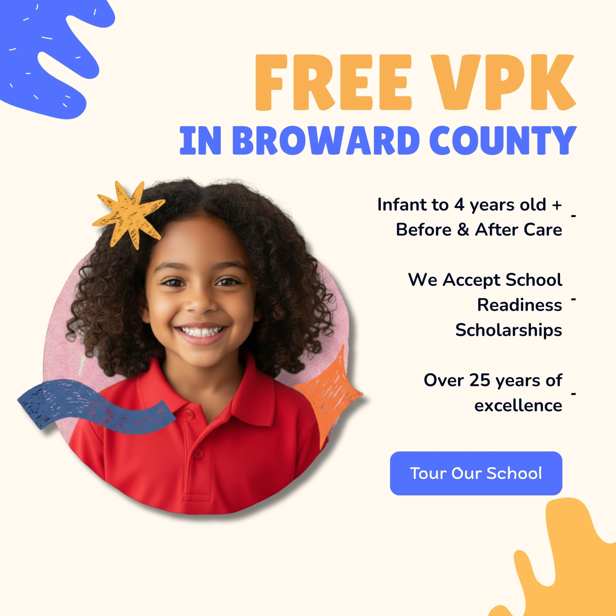Watch Me Grow Learning Centers Facebook ad