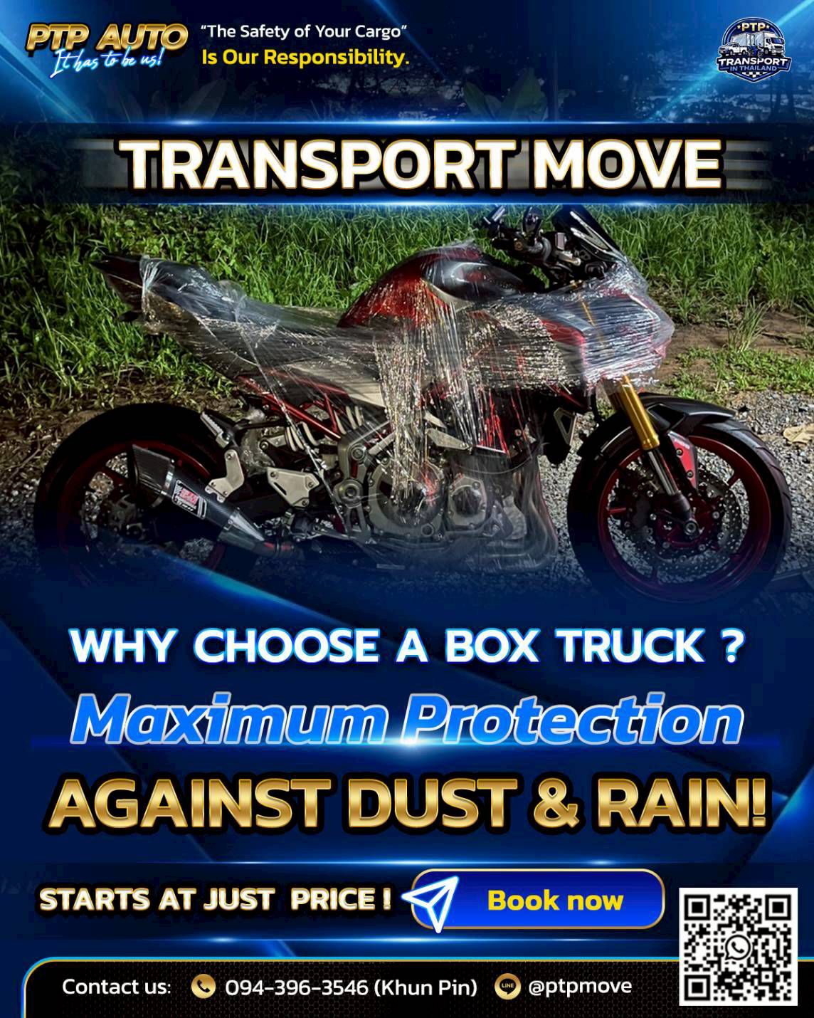 PTP Transportation Company  Facebook ad