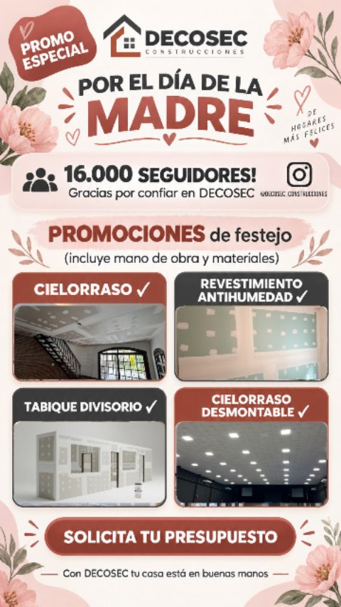 Decosec Facebook ad: ¿Tu proyecto es el siguiente?