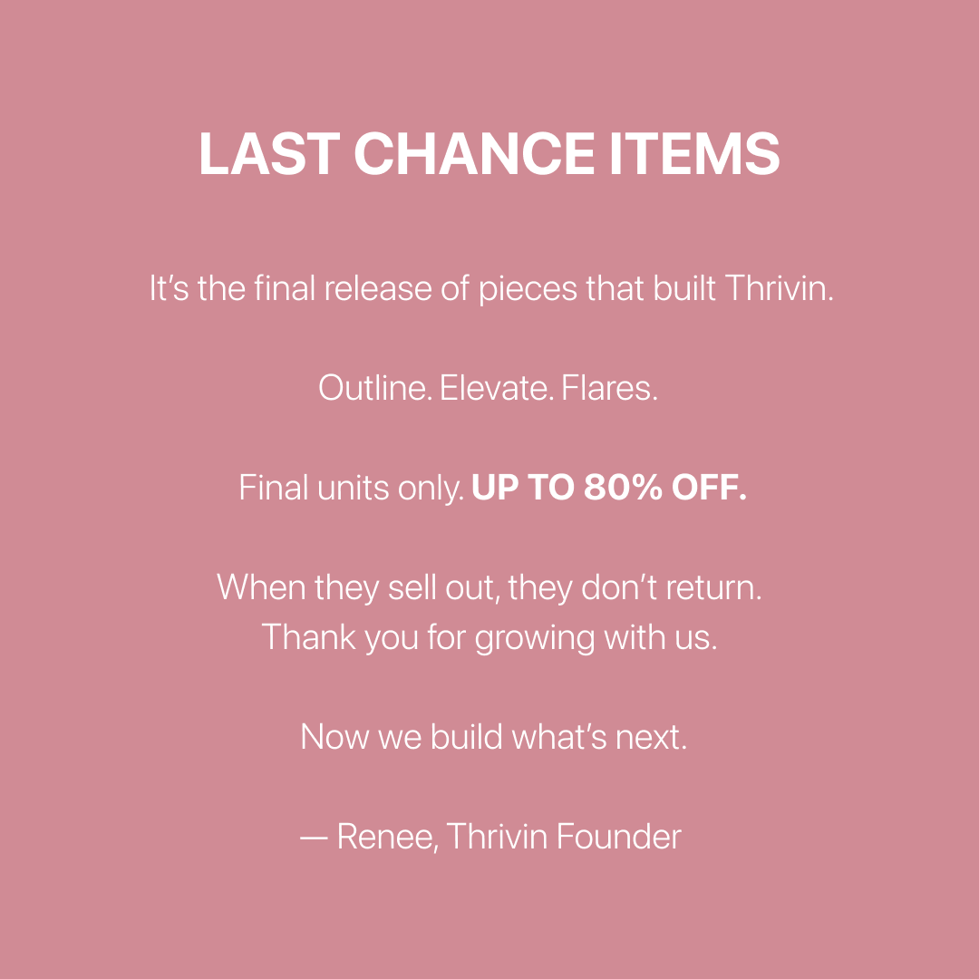 Wearethrivin Facebook ad